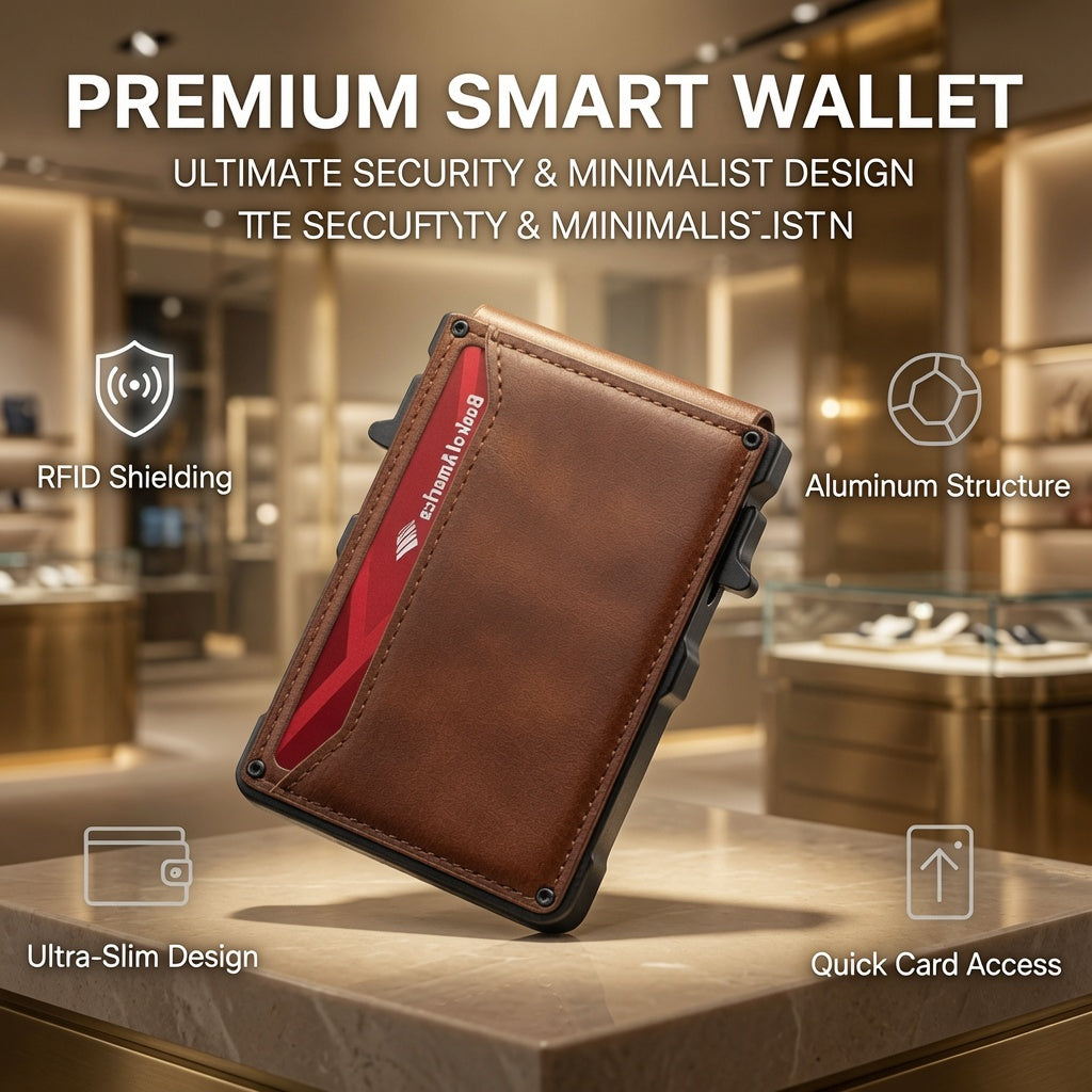 EliteVault™ Heritage Brown Wallet