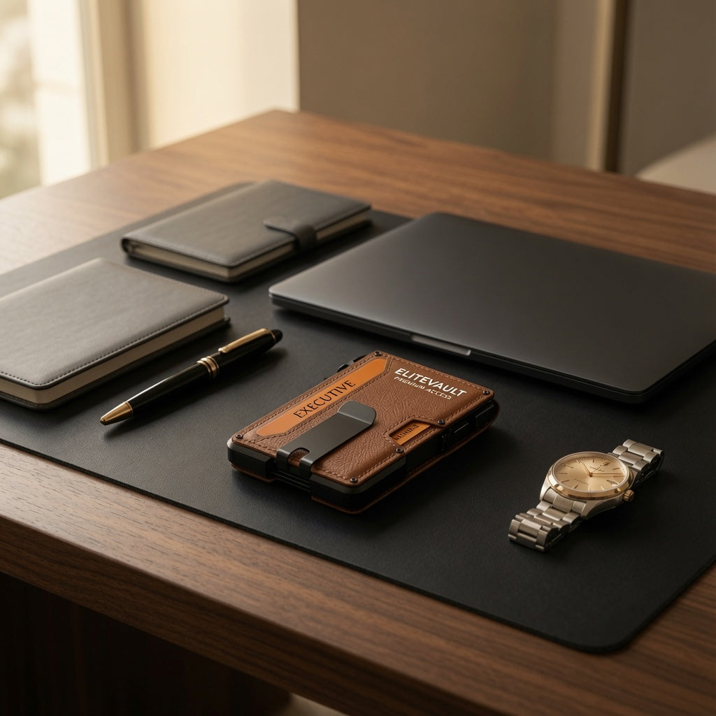 EliteVault™ Heritage Tan Wallet