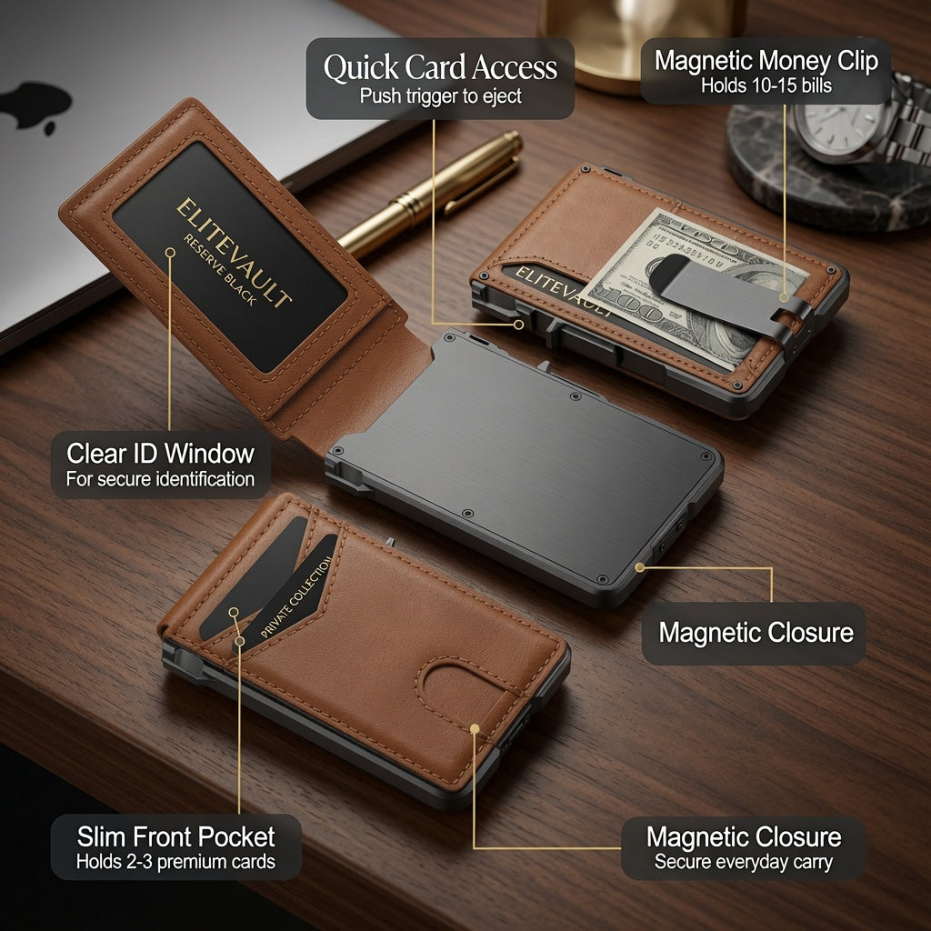 EliteVault™ Heritage Executive Wallet