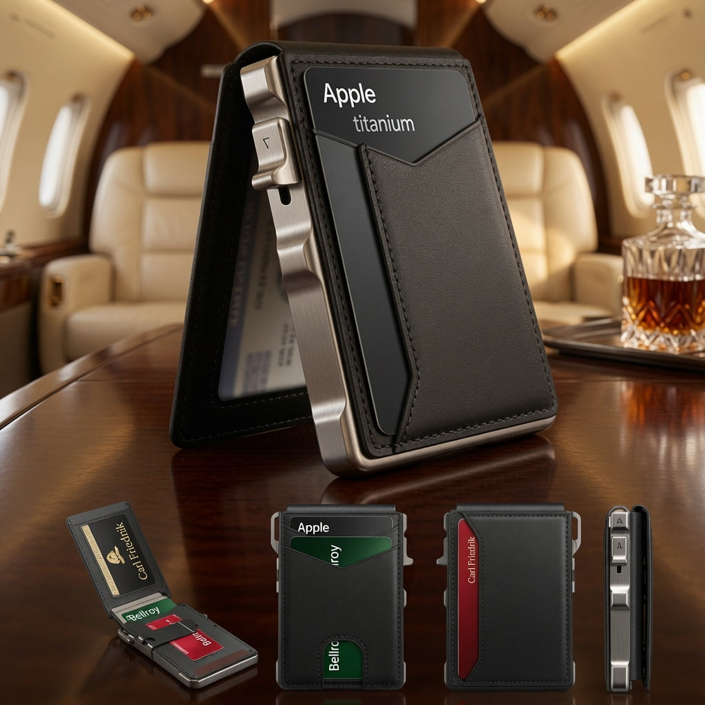 EliteVault™ Executive Black Wallet