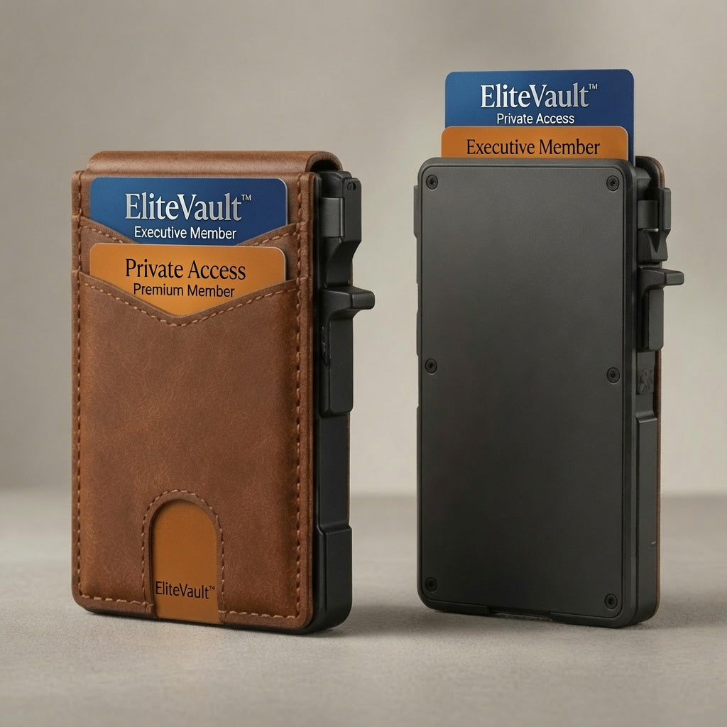 EliteVault™ Heritage Tan Wallet