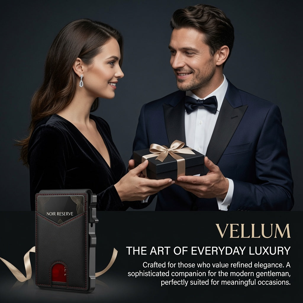EliteVault™ Executive Black Wallet