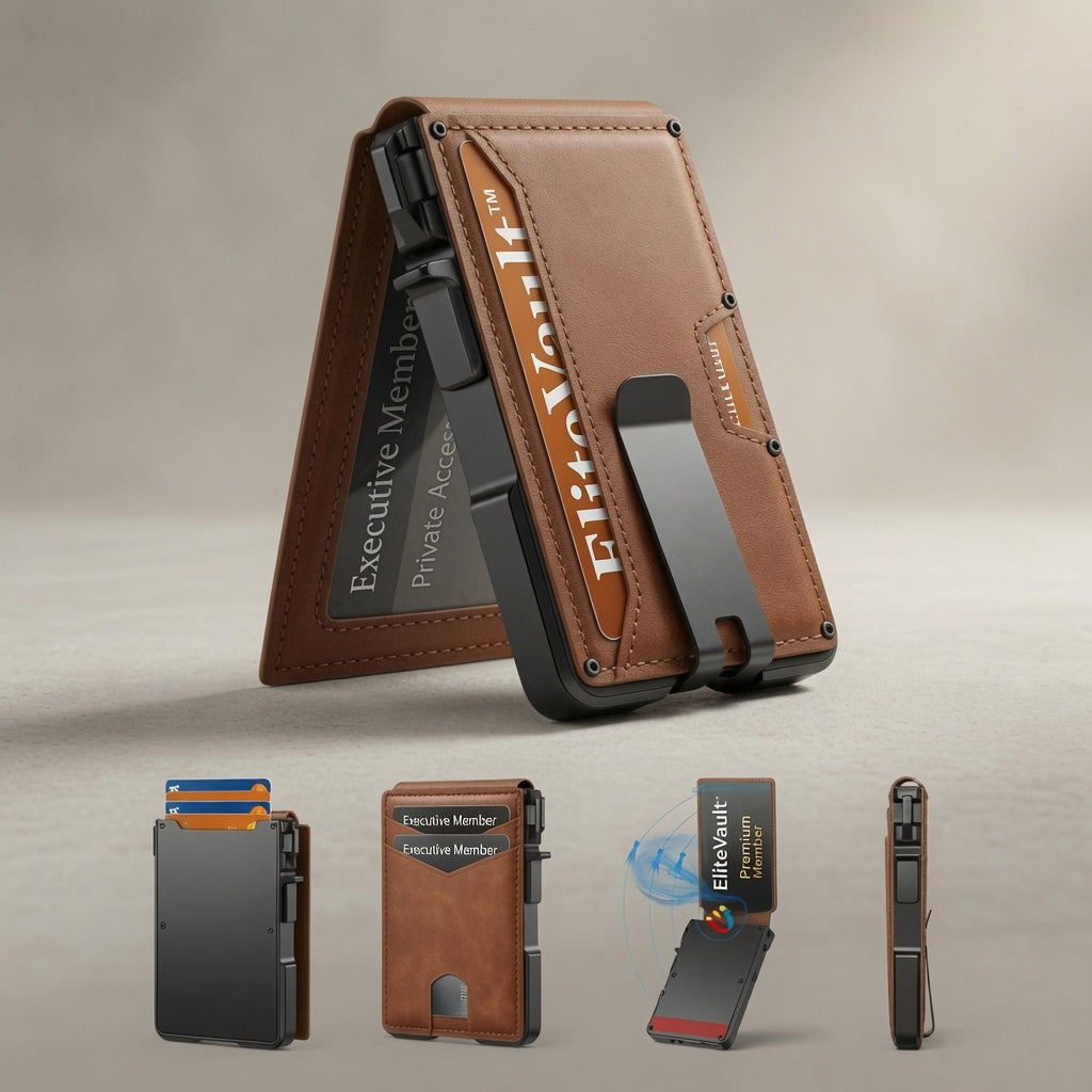 EliteVault™ Heritage Tan Wallet